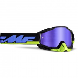 FMF POWERBOMB Goggle Talladega - Mirror Blue Lens