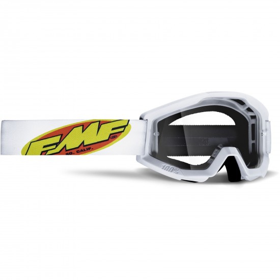 FMF POWERCORE Goggle Core White - Clear Lens