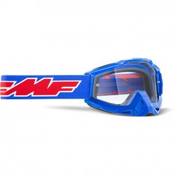 FMF POWERBOMB Goggle Rocket Blue Clear Lens