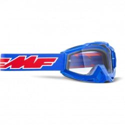 FMF POWERBOMB Goggle Rocket Blue Clear Lens FMF POWERBOMB Goggle Rocket Blue Clear Lens