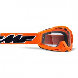 FMF POWERBOMB YOUTH Goggle Rocket Orange Clear Lens