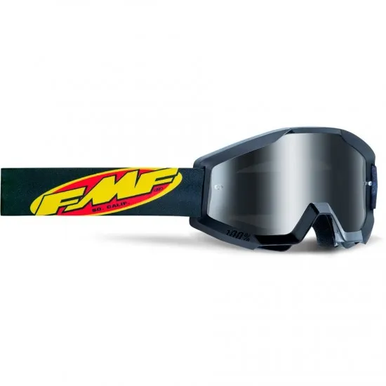 FMF POWERCORE Goggle Core Black Mirror Silver Lens