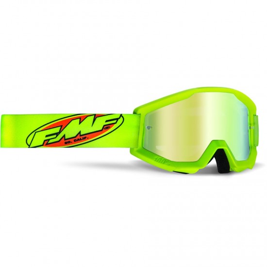 FMF POWERCORE YOUTH Goggle Core Yellow Mirror Gold Lens