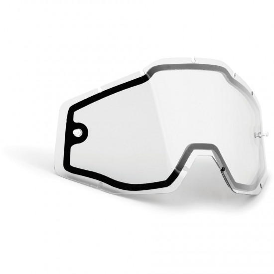 FMF POWERBOMB/POWERCORE Replacement Lens Dual Pane Clear