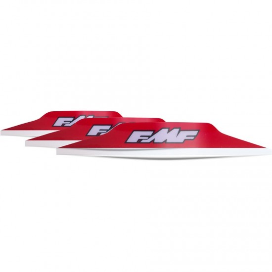 FMF POWERBOMB Film System Replacement Mud-Flap Kit 3 pk