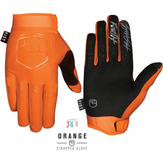 Fist Handwear Glove Stocker Yth Orange SM
