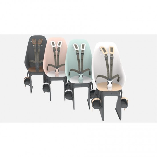 Urban Iki Rear Seat with Frame and Rack Mount - Bincho Black / Bincho Black V2