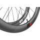 DT Swiss ARC 1100 DICUT wheel, carbon clincher 62 x 17 mm rim, rear