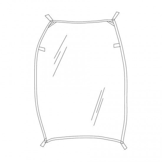 Thule Chariot weather cover, double for 2017+