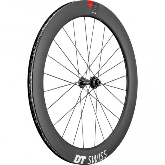 DT Swiss ARC 1100 DICUT disc brake wheel, carbon clincher 62 x 20 mm rim, front
