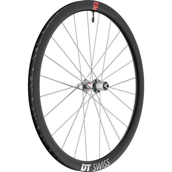 DT Swiss ARC 1100 DICUT 30-year disc brake wheel, carbon clincher 38 x 20 mm rim, rear