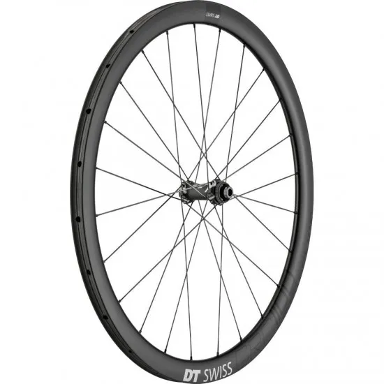 DT Swiss CRC 1100 SPLINE disc brake wheel, carbon tubular 38 x 26 mm, front