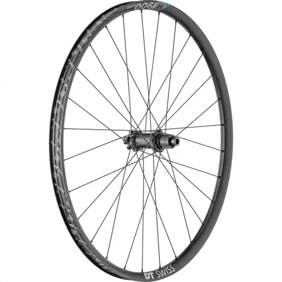 DT Swiss H 1900 wheel, 30 mm rim, 12 x 148 mm BOOST axle , 27.5 inch rear MICRO SPLINE