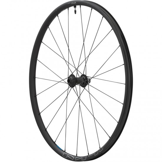 Shimano WH-MT601 tubeless compatible wheel - 29er, 15 x 110 mm axle, front, black