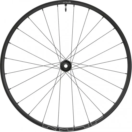 Shimano WH-MT620 tubeless compatible 27.5 in, 15 x 110 mm axle, front, black
