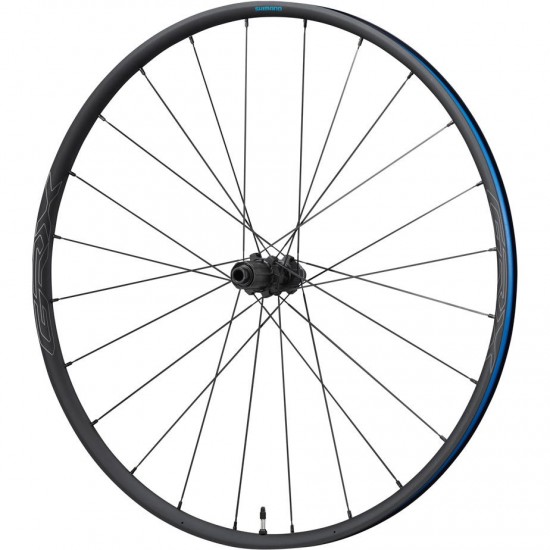 Shimano WH-RX570 700C wheel, 11/10-speed, 12x142mm E-thru, Center Lock disc, black, rear
