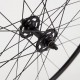 M Part Wheels Front Track Wheel black 700c