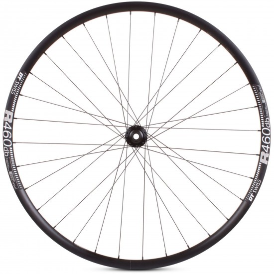 M Part Wheels Road Front Disc Wheel Shimano 105 CL Hub TA 100x12mm DT R 460 Rim black 700c