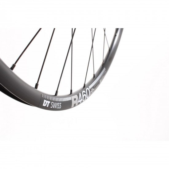 M Part Wheels Road Front Disc Wheel Shimano 105 CL Hub TA 100x12mm DT R 460 Rim black 700c