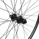 M Part Wheels Road Rear Wheel Shimano Tiagra CL Hub TA 142x12mm 28mm Aero Rim black 700c