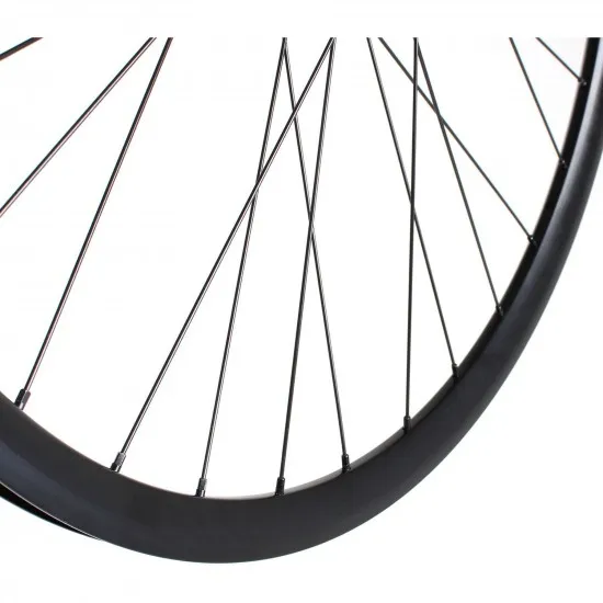 M Part Wheels Road Rear Wheel Shimano Tiagra CL Hub TA 142x12mm 28mm Aero Rim black 700c