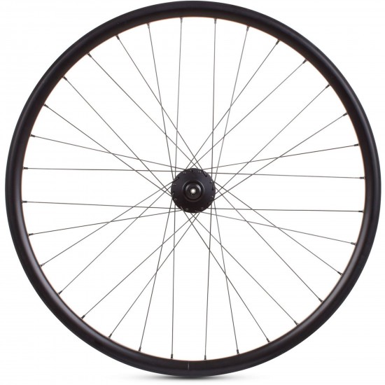 M Part Wheels MTB/Gravel Front Wheel Shimano Deore 6B Hub QR 100mm 650B/27.5 inch TLR Rim blk