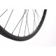 M Part Wheels MTB/Gravel Front Wheel Shimano Deore 6B Hub QR 100mm 650B/27.5 inch TLR Rim blk