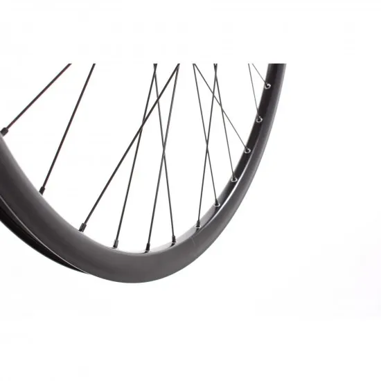M Part Wheels Gravel/MTB Rear Wheel Shimano Deore 6B Hub QR 135mm 650B/27.5 inch TLR Rim blkk