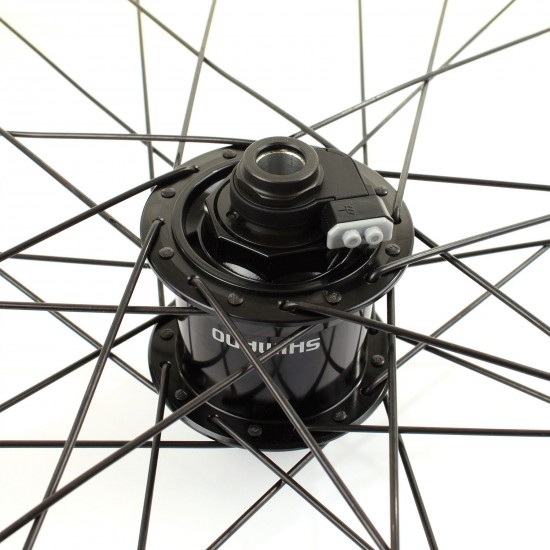 M Part Wheels Gravel Front Wheel Shimano Nexus Dynamo CL Hub G 540 Rim TLR black 650B