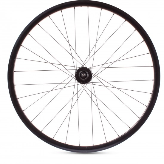 M Part Wheels Gravel Front Wheel Shimano Deore 6 Bolt Hub QR 100mm 700c/29 inch TLR Rim black
