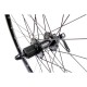 M Part Wheels Gravel Rear Wheel Shimano Deore 6 Bolt Hub QR 135mm 700c/29 inch TLR Rim black