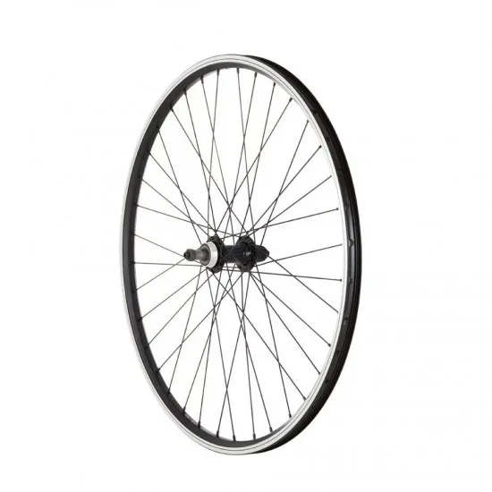 M Part Wheels MTB Rear Quick Release Screw On Wheel black 26 inch