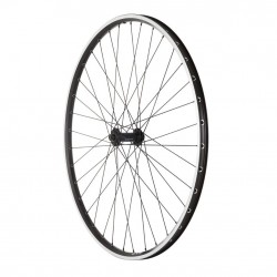 M Part Wheels Hybrid Front Wheel Shimano Deore hub Mavic A319 rim 700c black M Part Wheels Hybrid Front Wheel Shimano Deore hub Mavic A319 rim 700c black