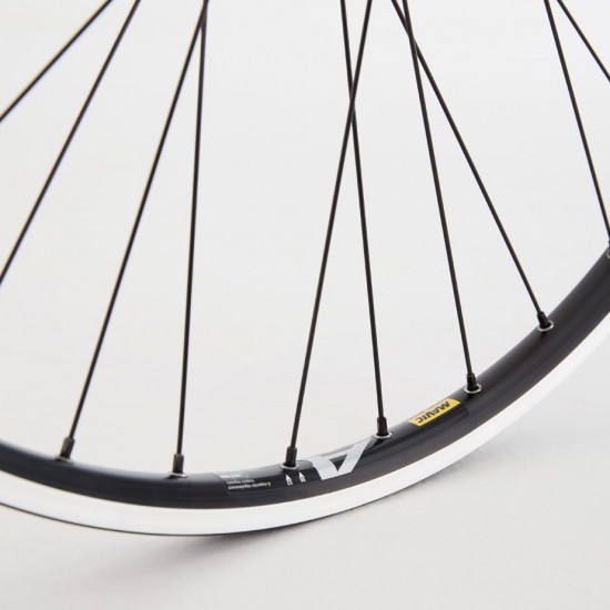 M Part Wheels Hybrid Rear Wheel Shimano Deore Hub Mavic A319 Rim black 700c