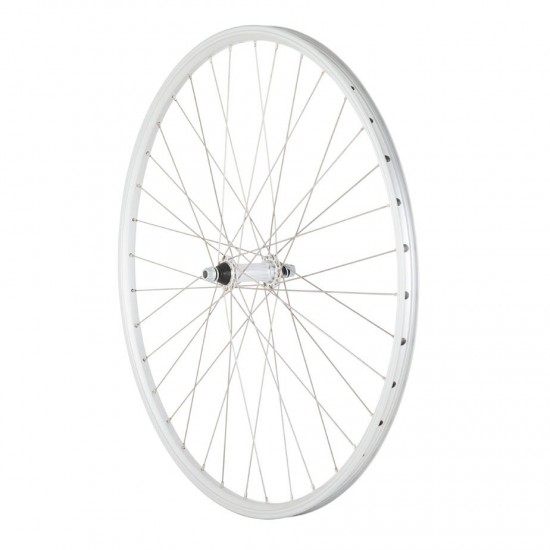 M Part Wheels Hybrid Front Solid Axle Wheel silver 700c