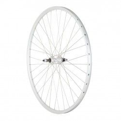 M Part Wheels Hybrid Rear Solid Axle Screw On Wheel silver 700c M Part Wheels Hybrid Rear Solid Axle Screw On Wheel silver 700c