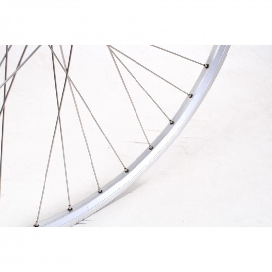 M Part Wheels Hybrid Front Quick Release Wheel silver 700c