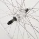 M Part Wheels Hybrid Rear Quick Release Screw On Wheel silver 700c