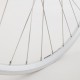 M Part Wheels Hybrid Rear Quick Release Cassette Wheel silver 700c