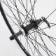 M Part Wheels Hybrid Rear Quick Release Screw On Wheel black 700c