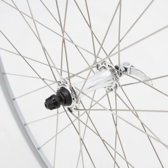 M Part Wheels Road Front Quick Release Wheel silver 700c