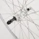 M Part Wheel Road Rear Quick Release Screw On Wheel silver 700c
