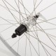 M Part Wheels Road Rear Quick Release Cassette Wheel silver 700c