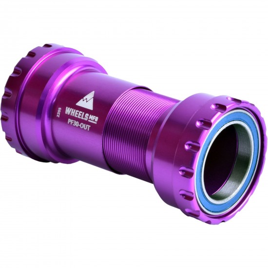 Wheels Manufacturing BBRKT WMfg BSA Threaded 24mm Purp