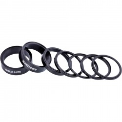 Wheels Manufacturing StackRight Headset Spacer Kit - Black