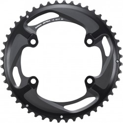 Shimano GRX FC-RX810-2 GRX 11 speed double outer chainring 48T-ND, for 48-31T Shimano GRX FC-RX810-2 GRX 11 speed double outer chainring 48T-ND, for 48-31T