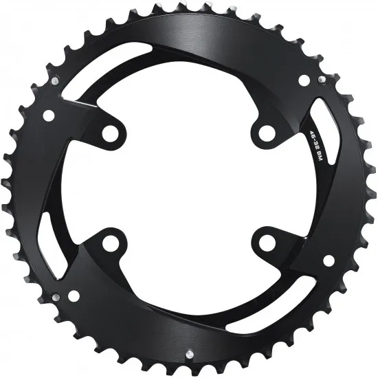 Shimano FC-U8000-2 CUES 11 speed double outer chainring, 46T-BM for 46-32T