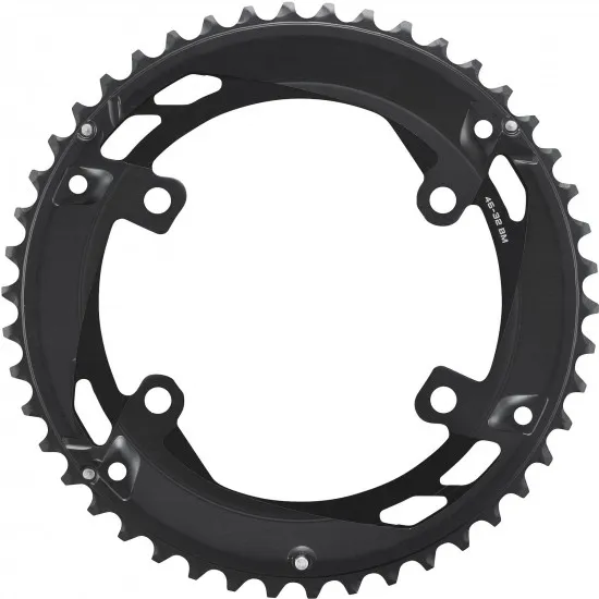 Shimano FC-U6010-2 CUES 11 speed double outer chainring, 46T for 46-32T
