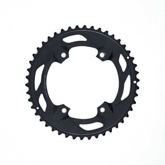 Shimano FC-RX610-2 GRX 12 speed double outer chainring 46T-NS, for 46-30T