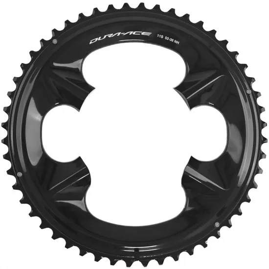Shimano FC-09 Dura Ace 11 speed outer chainring, 52T-NH for 52/36T